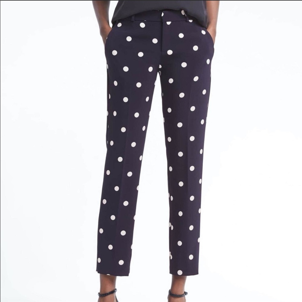 Banana Republic Avery Polka Dot Pant